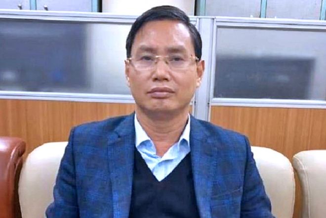 Ông Nguyễn Đức Chung hầu tòa trong vụ án xảy ra tại Sở Kế hoạch và Đầu tư Hà Nội