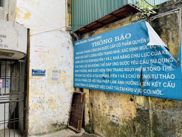 Hà Nội: Cận cảnh 6 chung cư nguy hiểm cấp D phải di dân trong quý I/2022
