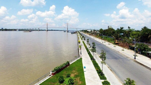 Tiền Giang: Gần 3.300 tỉ đồng đầu tư tuyến đường ven sông Tiền