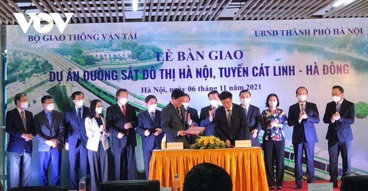 Chính thức khánh thành tuyến đường sắt đô thị Cát Linh - Hà Đông