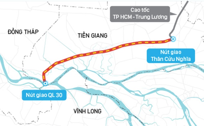Cao tốc Trung Lương - Mỹ Thuận thông xe