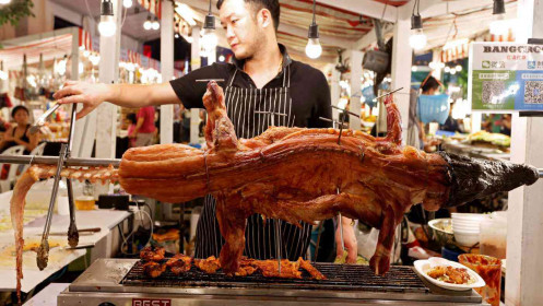 Dân Thái Lan chuyển sang ăn thịt cá sấu vì thịt heo đắt đỏ