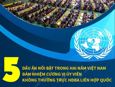 5 dấu ấn nổi bật của Việt Nam tại HĐBA Liên hợp quốc