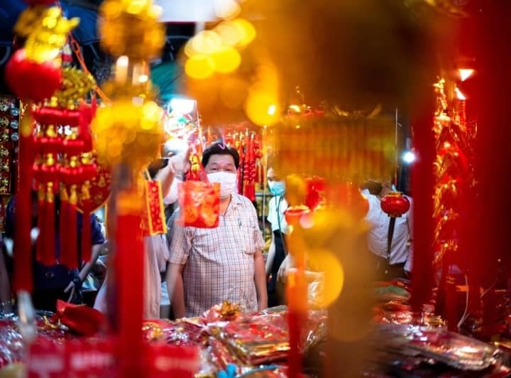 Giữa làn sóng Omicron, châu Á im ắng trước thềm năm mới Nhâm Dần