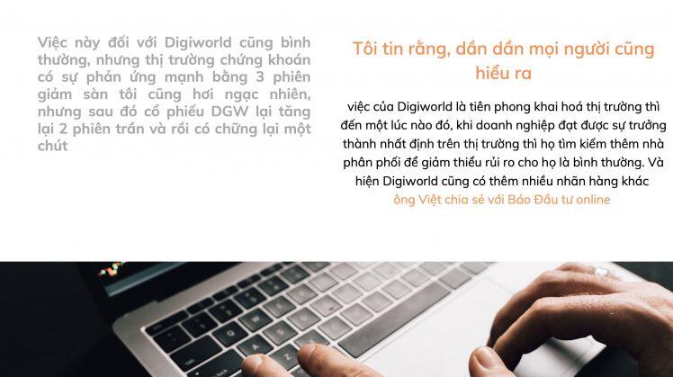 CEO Digiworld Đoàn Hồng Việt và câu chuyện mang nhãn hàng quốc tế vào Việt Nam