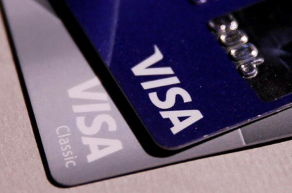 Visa Inc báo cáo lợi nhuận đạt 3,9 tỷ USD