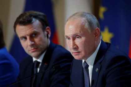 Tổng thống Nga-Pháp điện đàm, thảo luận về Ukraine