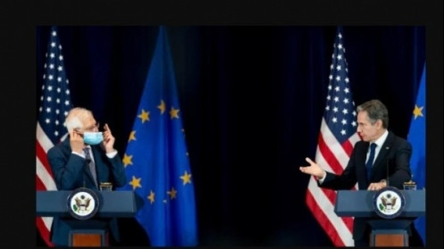 Căng thẳng Nga-Ukraine leo thang, Mỹ-EU cam kết hợp tác khí đốt