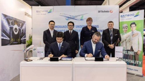Bamboo Airways ký thỏa thuận động cơ trị giá 60 triệu USD với SR Technics, thảo luận mua Boeing 777X