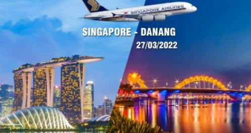 Singapore Airlines mở lại đường bay thương mại quốc tế đến Đà Nẵng