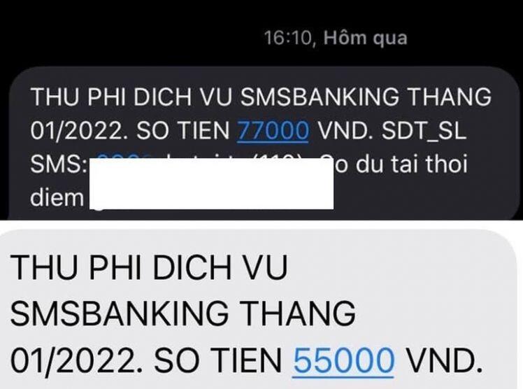 "Thượng đế" ngã ngửa với cước tin nhắn SMS Banking của Vietcombank