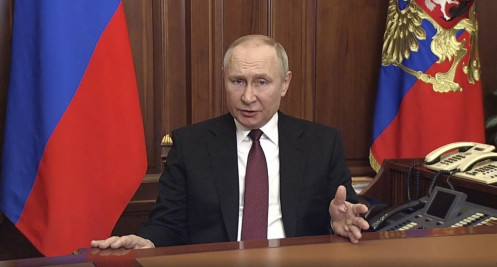 Tổng thống Putin quay sẵn tuyên bố chiến dịch quân sự từ 3 ngày trước?