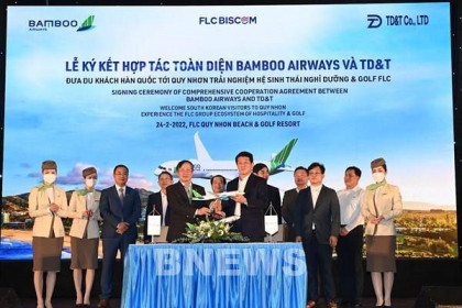 FLC hợp tác với đối tác Hàn Quốc cung cấp trọn gói sản phẩm du lịch, golf và hàng không