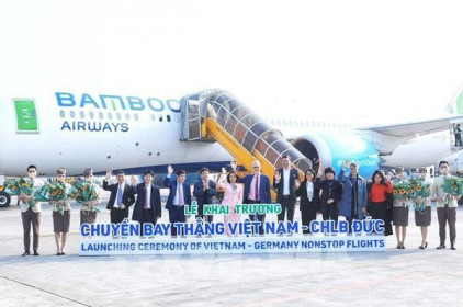 Bamboo Airways khai trương đường bay thẳng thường lệ Việt Nam – Đức