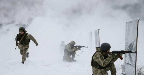 Quân đội Ukraine-Nga: Chim chích đấu bồ nông