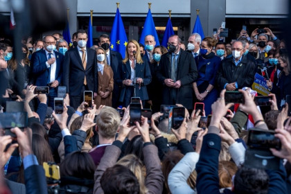 Nghị viện châu Âu muốn trao tư cách ứng viên EU cho Ukraine