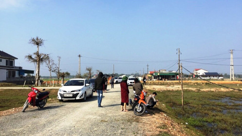 Sốc với giá đất tăng phi mã ở nông thôn Hà Tĩnh