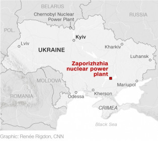 Lo ngại lớn sau vụ cháy nhà máy điện hạt nhân tại Ukraine