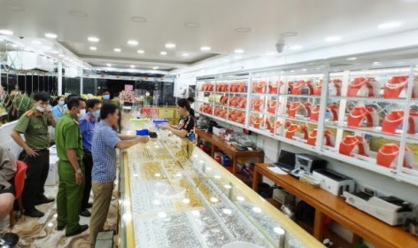Một tiệm vàng ở An Giang trốn thuế hơn 10 ngàn tỷ đồng
