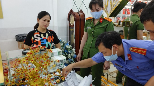 Một tiệm vàng ở An Giang trốn thuế hơn 10 ngàn tỷ đồng