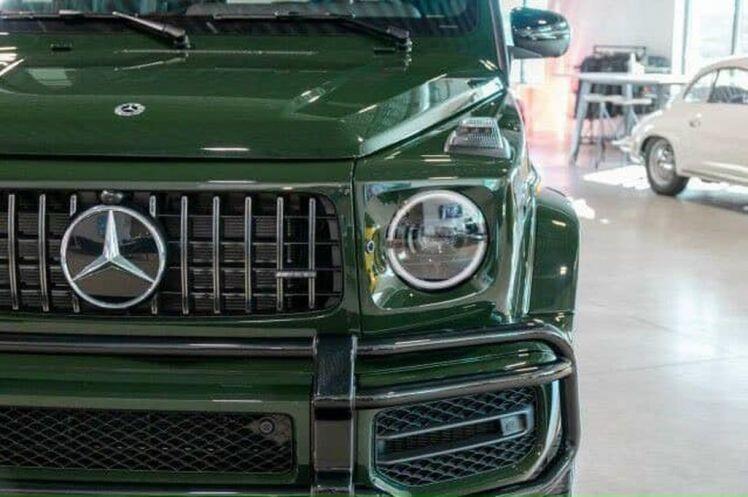 Mercedes-AMG G63 2022 màu xanh Green được đại lý chào bán hơn 14 tỷ VNĐ