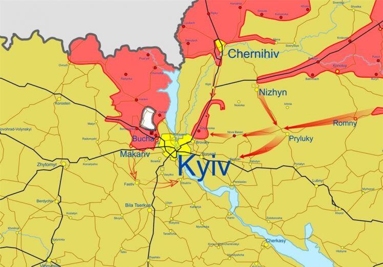 Tân tư lệnh thủ đô Ukraine tuyên bố phản công - Kiev hé lộ chỉ đủ ăn trong 2 tuần bị vây