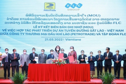 Lãnh đạo FLC gặp gỡ, ký kết nhiều đối tác quan trọng tại Lào