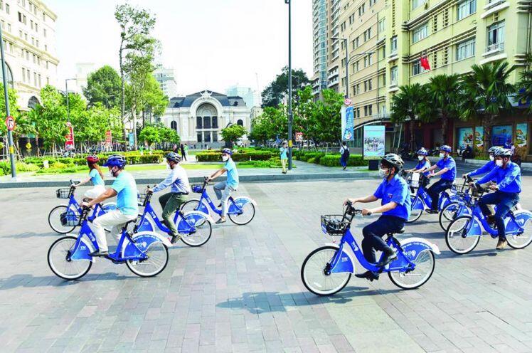 Phát triển xe đạp công cộng tại Hà Nội:Căn cơ từ quy hoạch hạ tầng