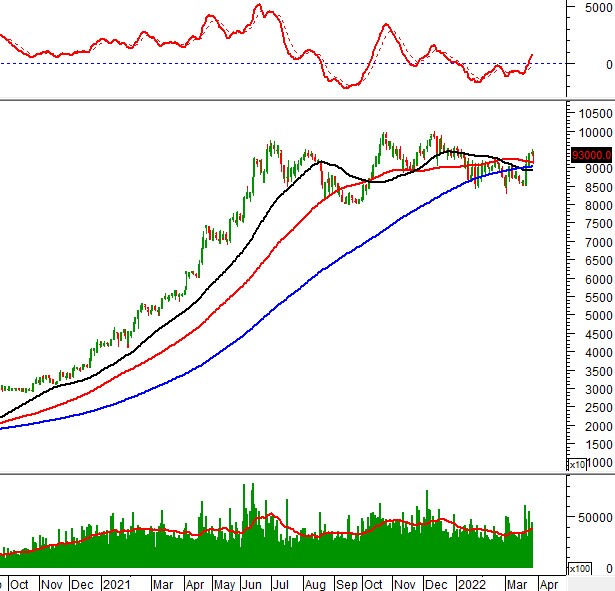 Ngày 29/03/2022: 10 cổ phiếu nóng dưới góc nhìn PTKT của Vietstock