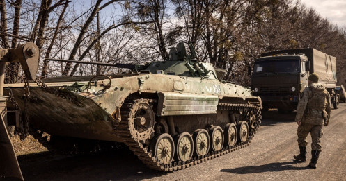 Mỹ, Ukraine nói gì sau khi Nga tuyên bố sẽ giảm hoạt động quân sự quanh Kyiv?