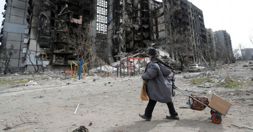 Chiến sự Ukraine ngày thứ 40: Mariupol đổ nát, tranh cãi lạm sát dân thường quanh Kyiv