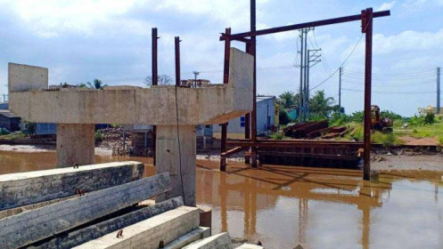 Gói thầu xây dựng cầu Cái Cùng (Bạc Liêu): Liên danh Trần Gia - VNC bị cắt hợp đồng