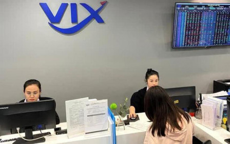 Quý I/2022, lợi nhuận Chứng khoán VIX (VIX) giảm 15,9% về 268,08 tỷ đồng do doanh thu tự doanh suy giảm