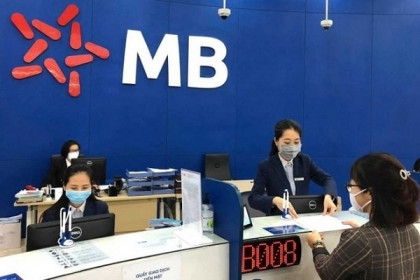 MB báo lãi tăng 30% quý I, CASA giảm