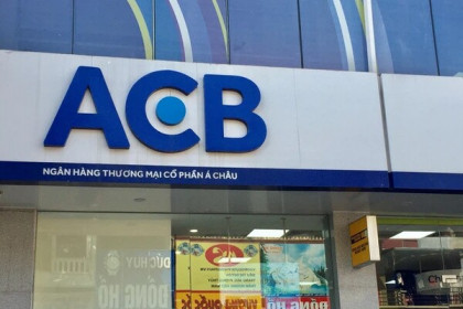 ACB báo lãi quý I tăng 33%, nợ nhóm 5 tăng 40%