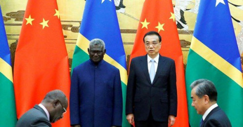 Thỏa thuận Trung Quốc – Solomon đảo lộn bầu cử Úc