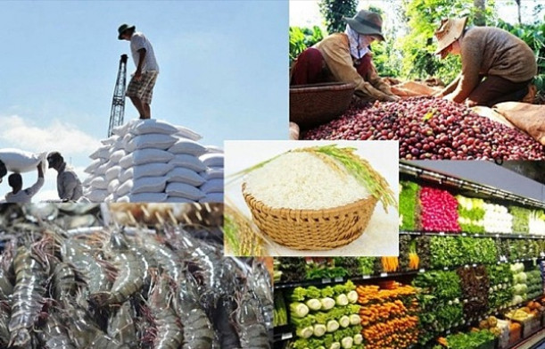 Xuất khẩu nông lâm thủy sản 4 tháng tăng gần 16%