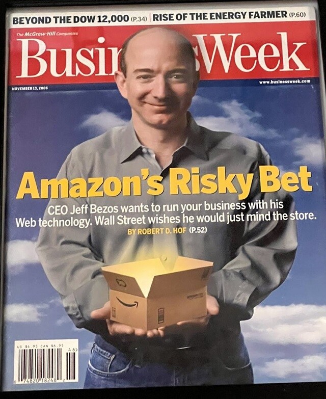 Vụ đánh cược đầy mạo hiểm của Jeff Bezos và Amazon
