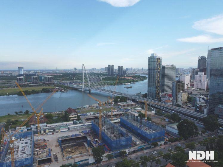 Toàn cảnh siêu dự án đắt đỏ bậc nhất Sài Gòn: Khu biệt thự 500 tỷ, căn hộ hàng hiệu 400 triệu đồng/m2