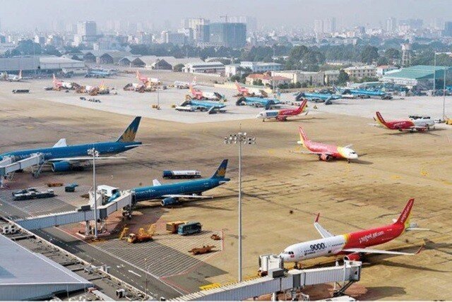 Lượng khách quốc tế qua cảng hàng không tăng hơn 900%