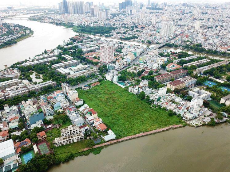 Toàn cảnh dự án 29 ha trong 10 năm vẫn chỉ là đất trống trên bán đảo Thanh Đa, TP HCM