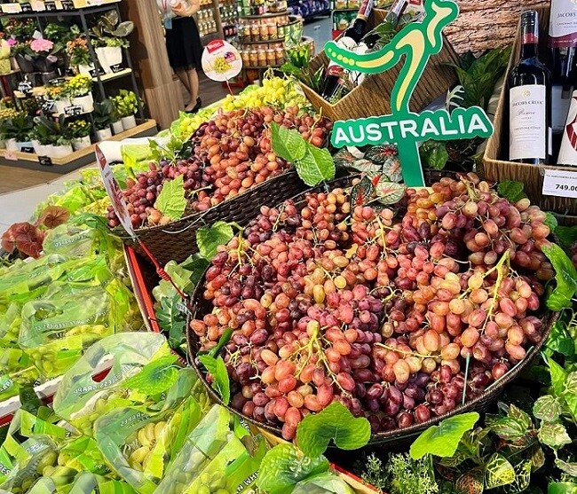Hoa quả Úc dội chợ Việt với giá "siêu rẻ”, chỉ từ vài chục nghìn đồng/kg