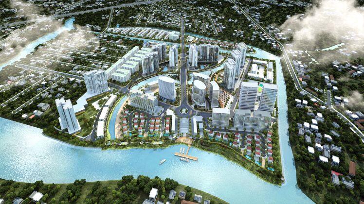 Khu đô thị 26 ha phía Nam Sài Gòn: Từ nhà ở xã hội... đến biệt thự ven sông triệu USD