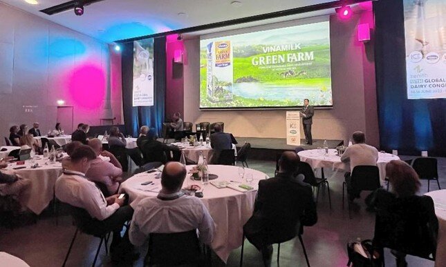 Mô hình phát triển bền vững “Vinamilk Green Farm” được chia sẻ tại hội nghị sữa toàn cầu