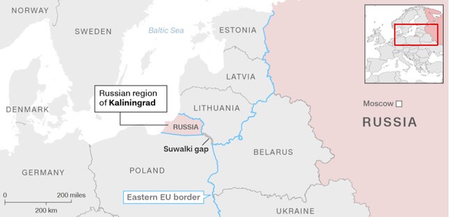 Lý do Kaliningrad có thể trở thành điểm nóng tiếp theo giữa Nga và châu Âu