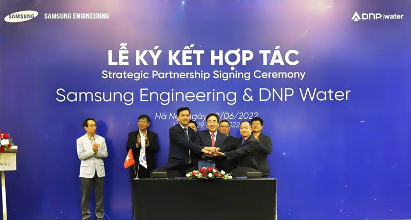 SamSung Engineering chi 960 tỷ đồng thành cổ đông chiến lược DNP Water