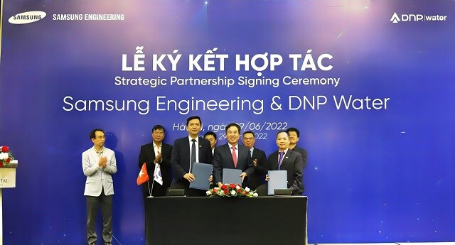 Đơn vị thành viên Tập đoàn Samsung trở thành cổ đông lớn DNP Water