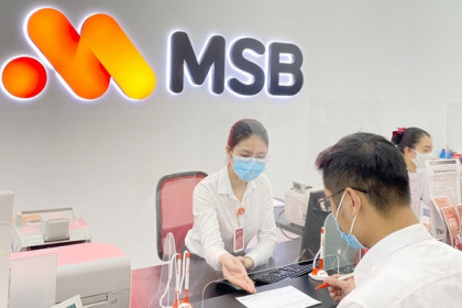 MSB sẽ giải tỏa gần 5 triệu cổ phiếu bị hạn chế chuyển nhượng