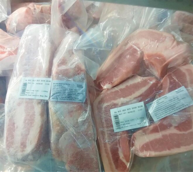 Thịt heo nhập khẩu vào Việt Nam giảm mạnh