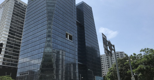 Toà nhà HUD Tower “phá vỡ” quy hoạch trên tuyến đường Lê Văn Lương